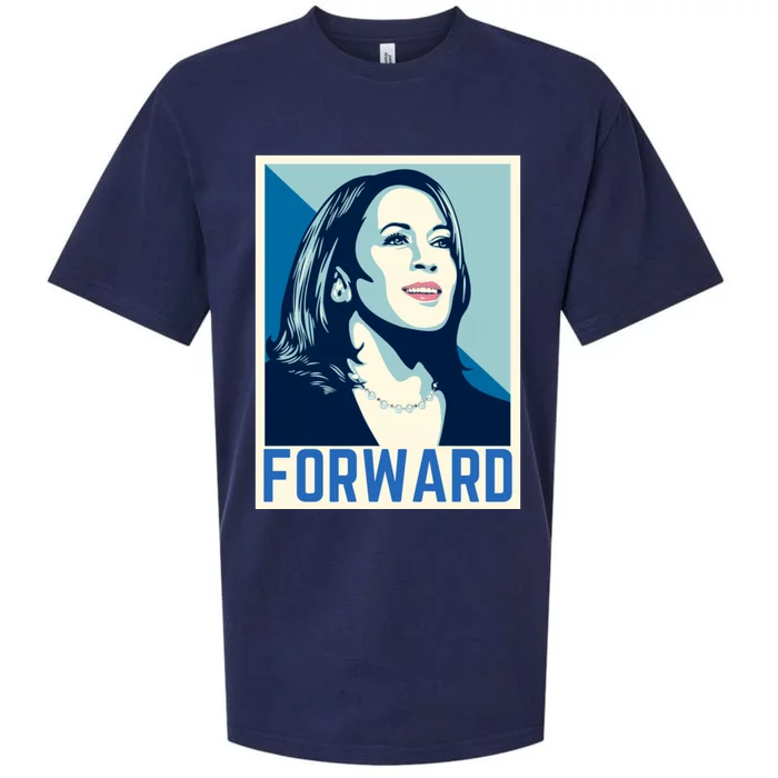 Kamala Harris Forward 2024 Presidential Election President Sueded Cloud Jersey T-Shirt