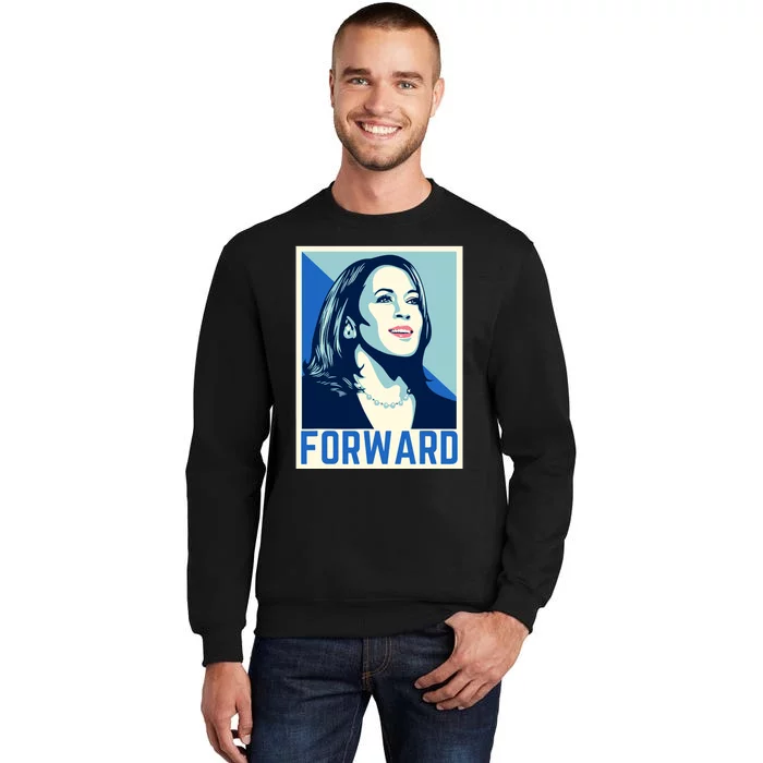 Kamala Harris Forward 2024 Tall Sweatshirt