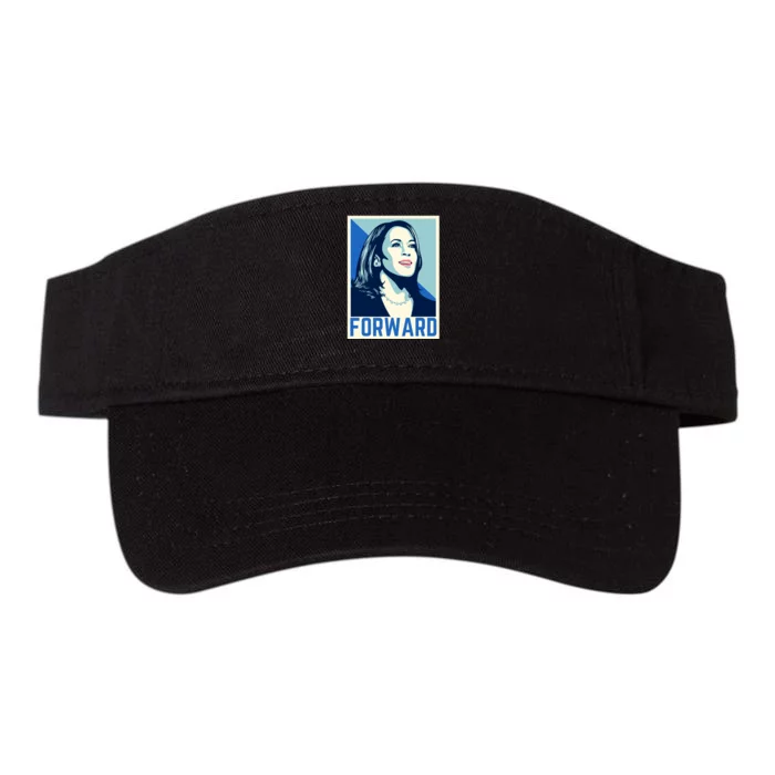 Kamala Harris Forward 2024 Valucap Bio-Washed Visor