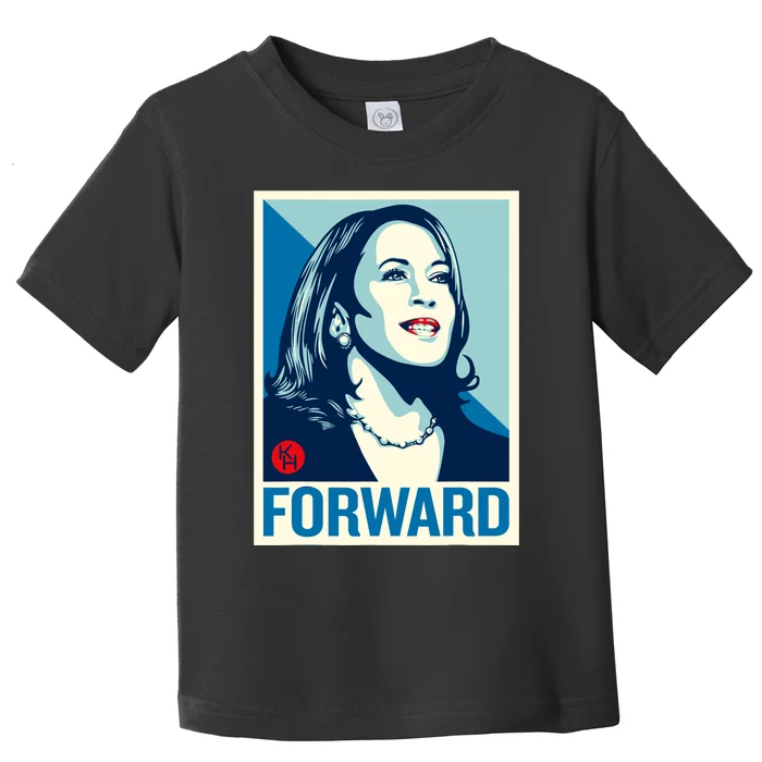 Kamala Harris Forward 2024 Toddler T-Shirt