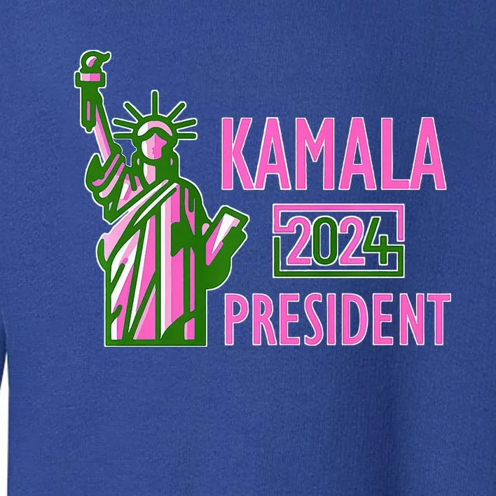 Kamala Harris For President 2024 Toddler Sweatshirt