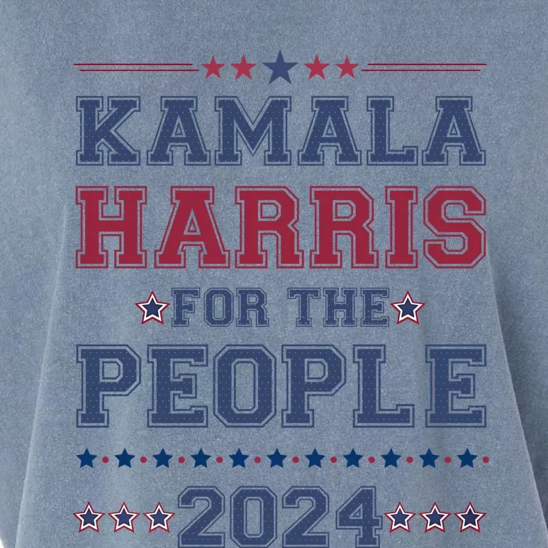 Kamala Harris For The People 2024 Election Garment-Dyed Women's Muscle Tee