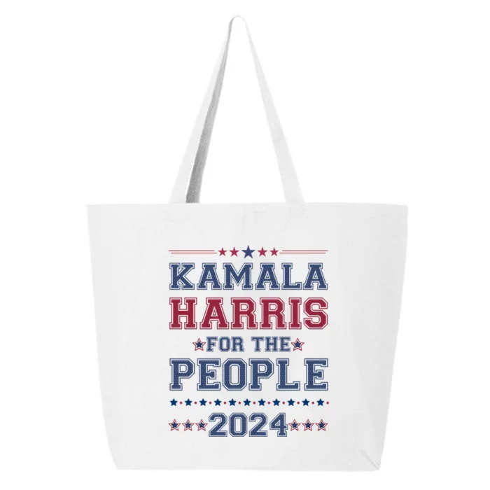 Kamala Harris For The People 2024 Election 25L Jumbo Tote