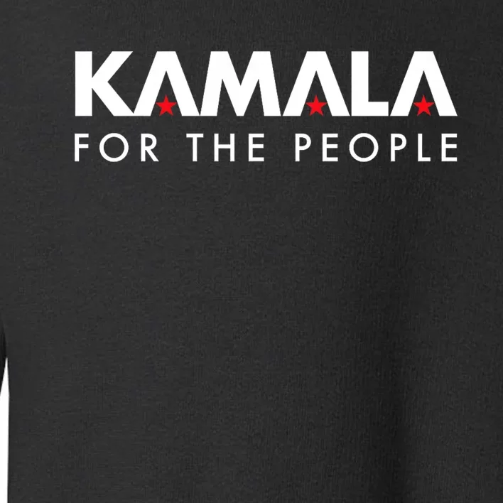 Kamala Harris For The People Toddler Sweatshirt