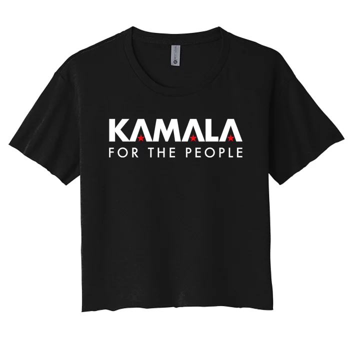 Kamala Harris For The People Women's Crop Top Tee