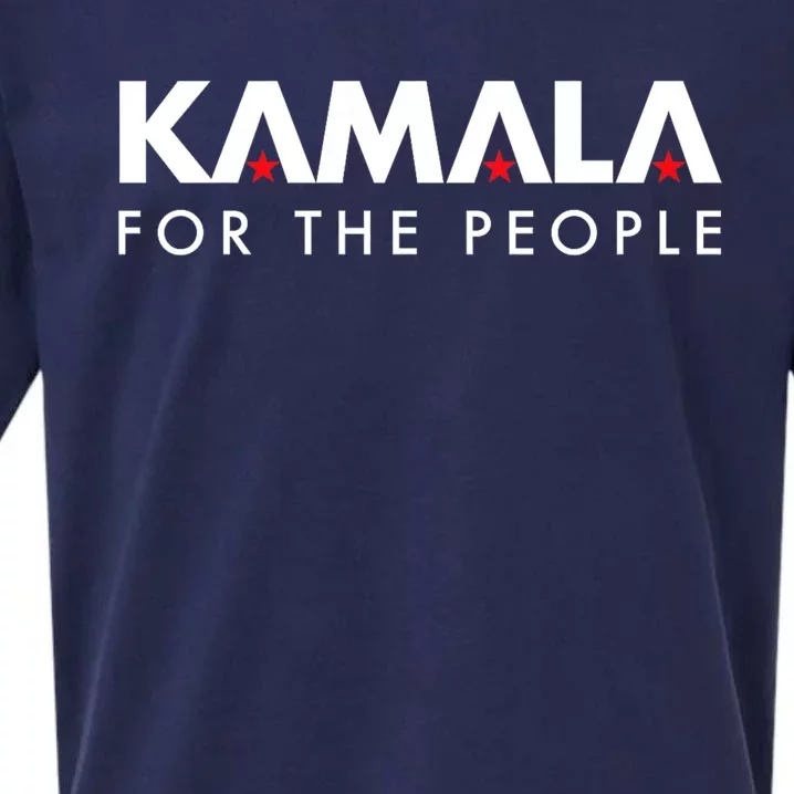 Kamala Harris For The People Sueded Cloud Jersey T-Shirt