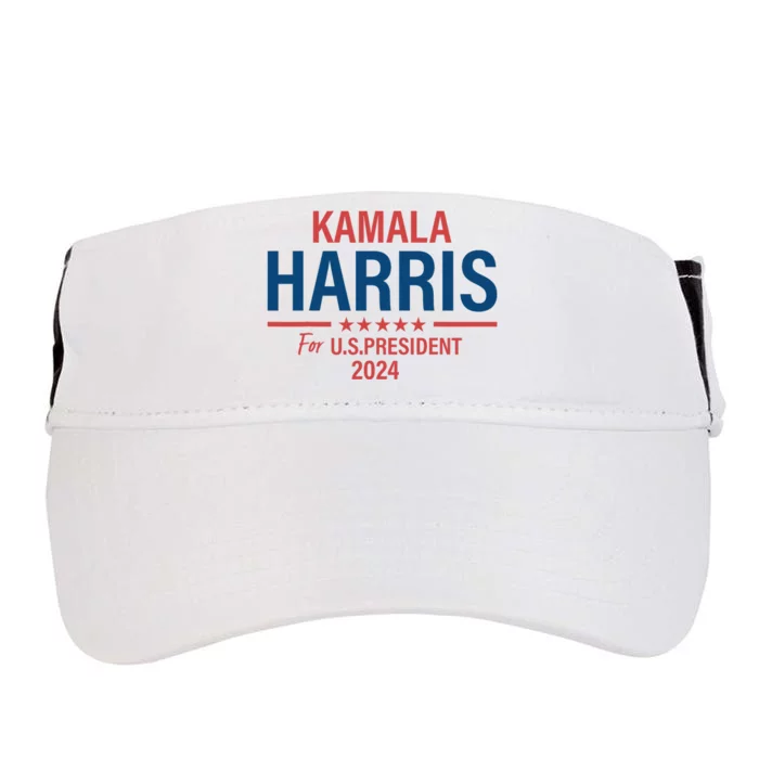 Kamala Harris For President 2024 Election Adult Drive Performance Visor