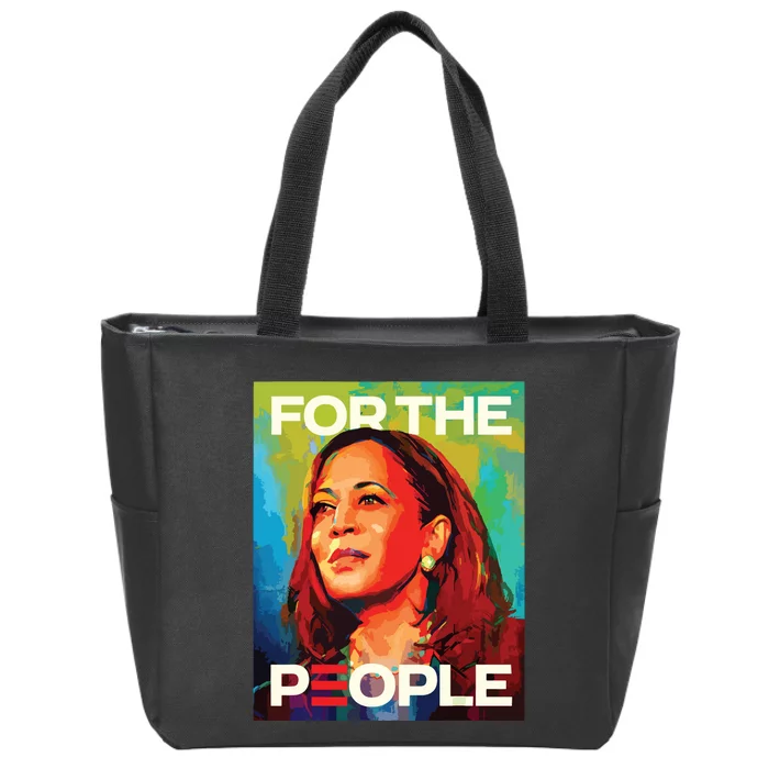 Kamala Harris For All People Vice President 2024 Zip Tote Bag