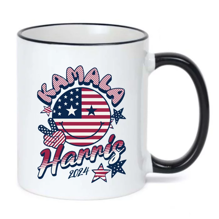 Kamala Harris For President 2024 Black Color Changing Mug