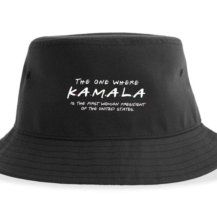 Kamala Harris For President 2024 Sustainable Bucket Hat