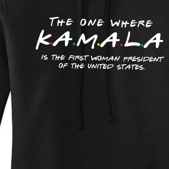 Kamala Harris For President 2024 Women's Pullover Hoodie