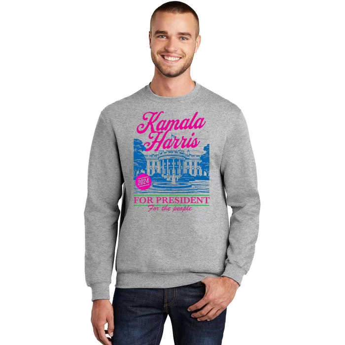 Kamala Harris For The People 2024 Election President Tall Sweatshirt