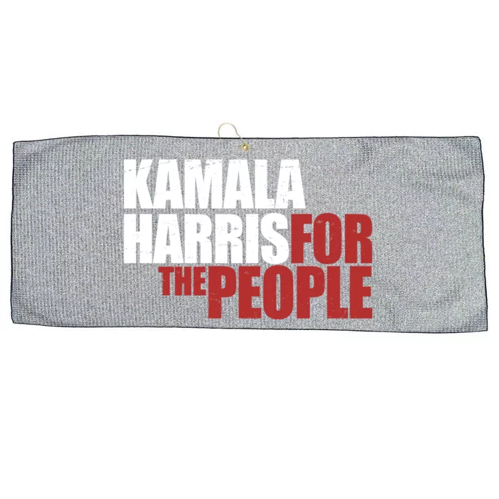 Kamala Harris For The People Political Large Microfiber Waffle Golf Towel