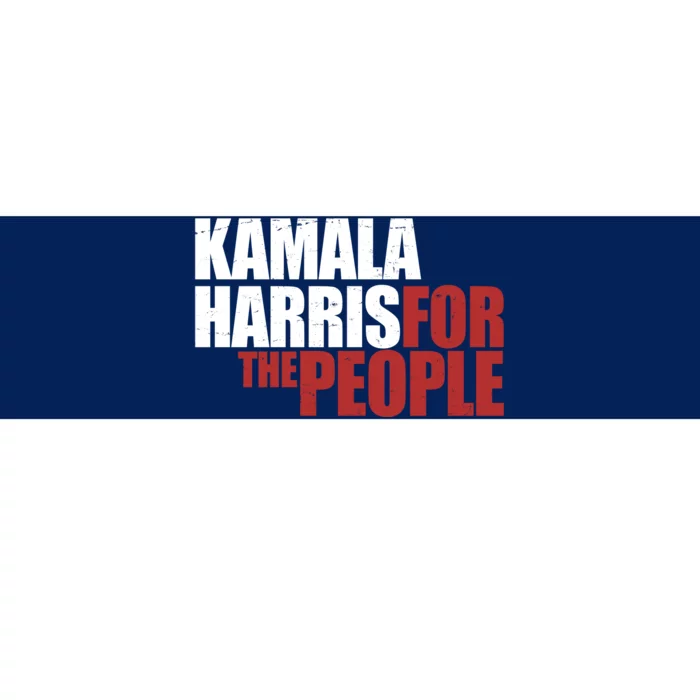 Kamala Harris For The People Political Bumper Sticker