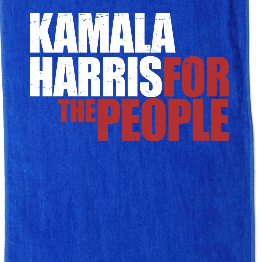 Kamala Harris For The People Political Platinum Collection Golf Towel