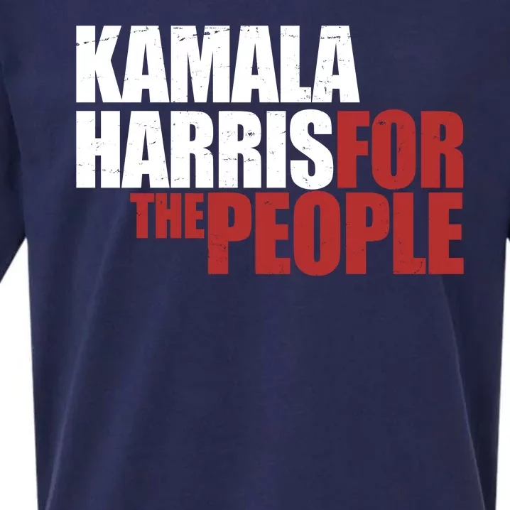 Kamala Harris For The People Political Sueded Cloud Jersey T-Shirt