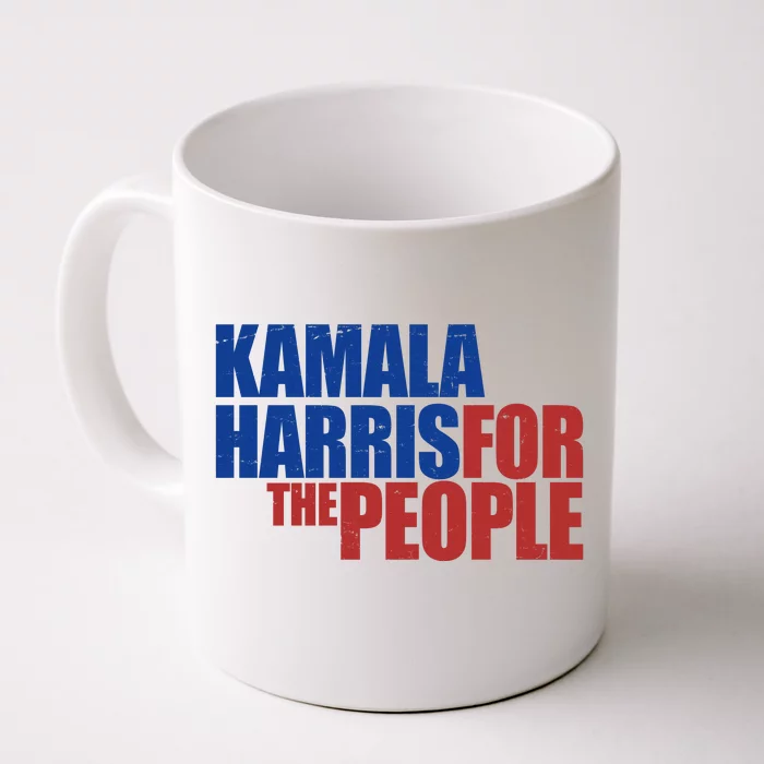 Kamala Harris For The People Political Front & Back Coffee Mug