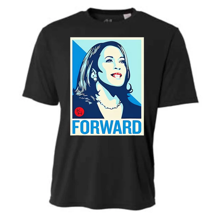 Kamala Harris Forward Cooling Performance Crew T-Shirt