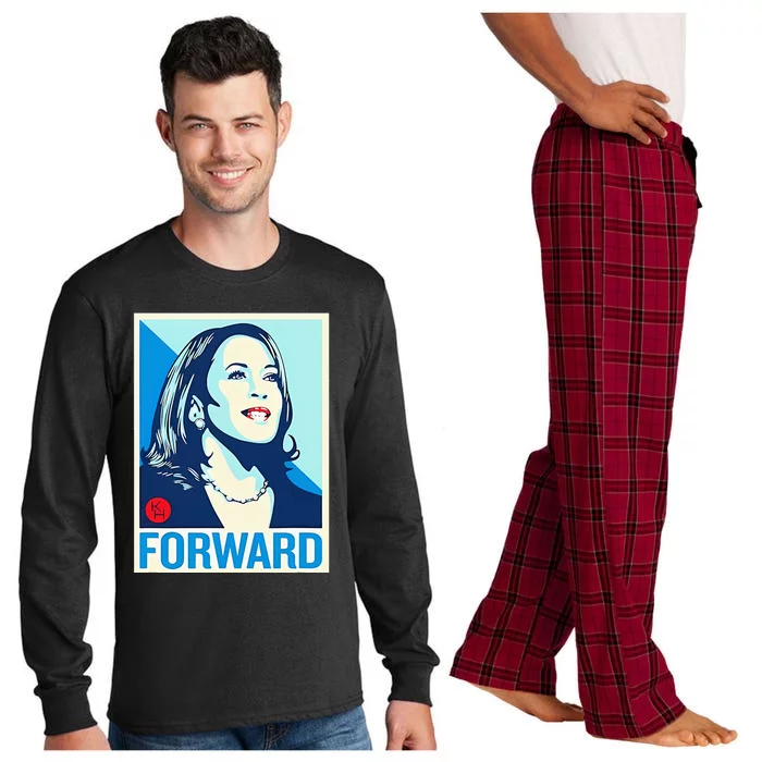 Kamala Harris Forward Long Sleeve Pajama Set