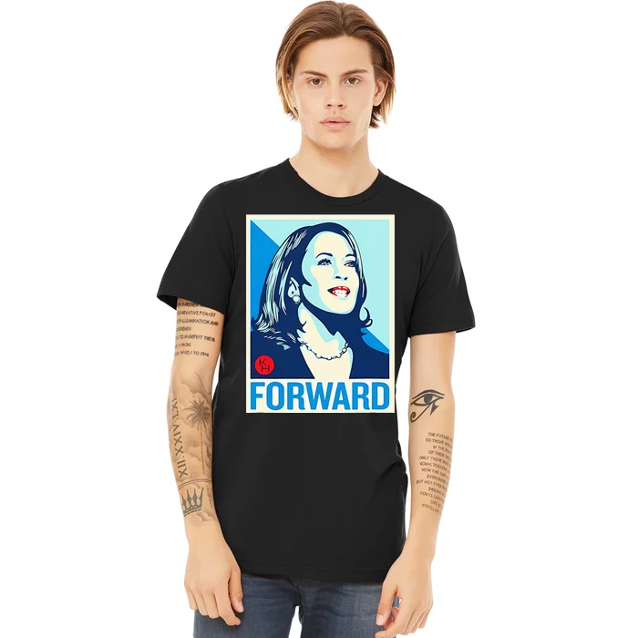 Kamala Harris Forward Premium T-Shirt