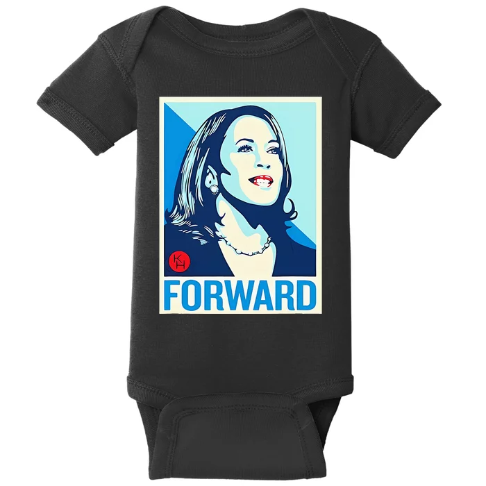 Kamala Harris Forward Baby Bodysuit