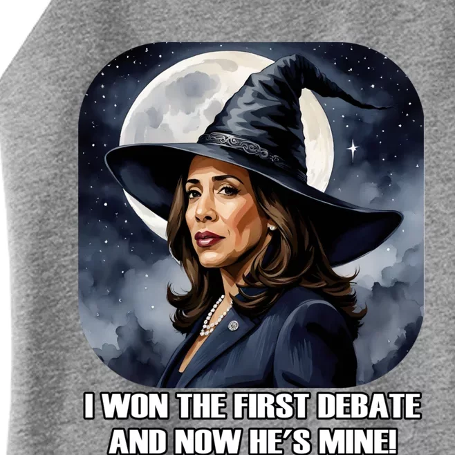 Kamala Harris Funny Debate Election 2024 Won Witch Spell Women’s Perfect Tri Rocker Tank