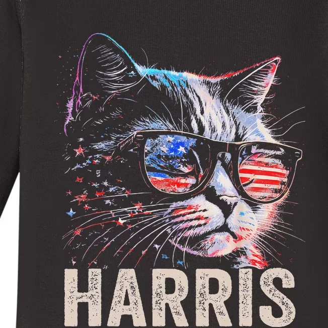 Kamala Harris For President 2024 Baby Long Sleeve Bodysuit