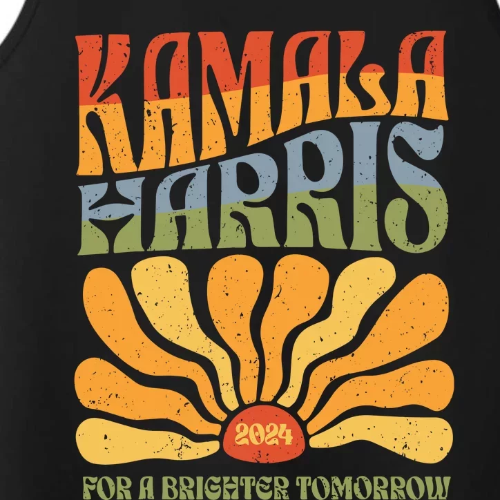 Kamala Harris For A Brighter Tomorrow 2024 Performance Tank