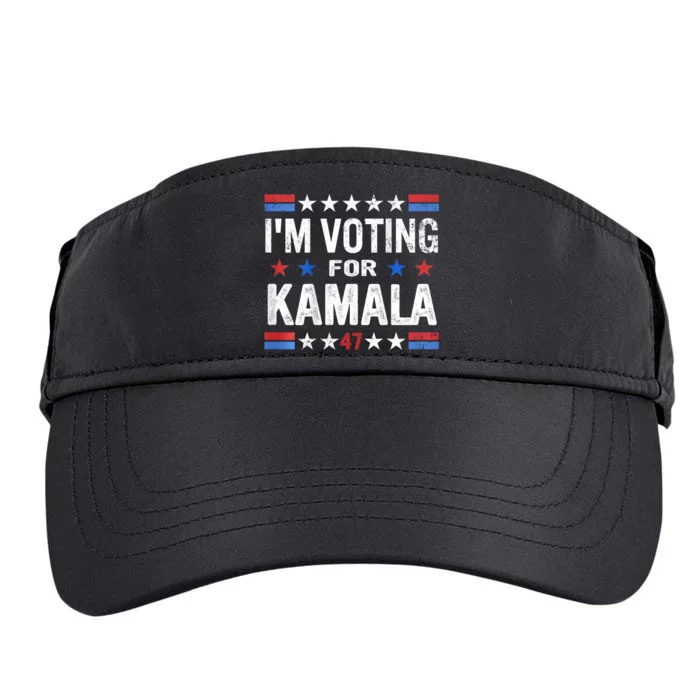 Kamala Harris For President 2024 Support Adult Drive Performance Visor