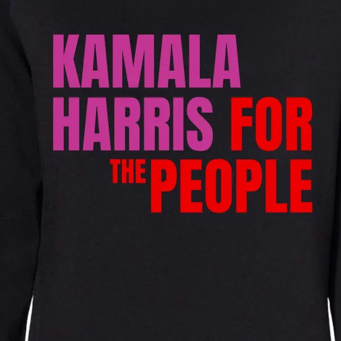 Kamala Harris For The People Kamala 2024 Womens California Wash Sweatshirt