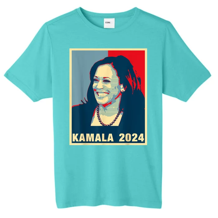 Kamala Harris For President 2024 Madam Vice President ChromaSoft Performance T-Shirt