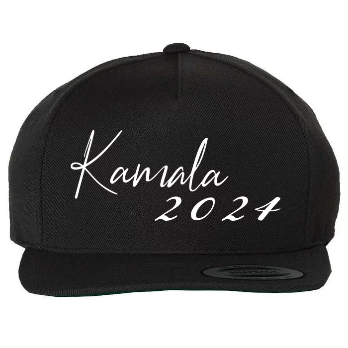 Kamala Harris For President 2024 Presidential Election Wool Snapback Cap