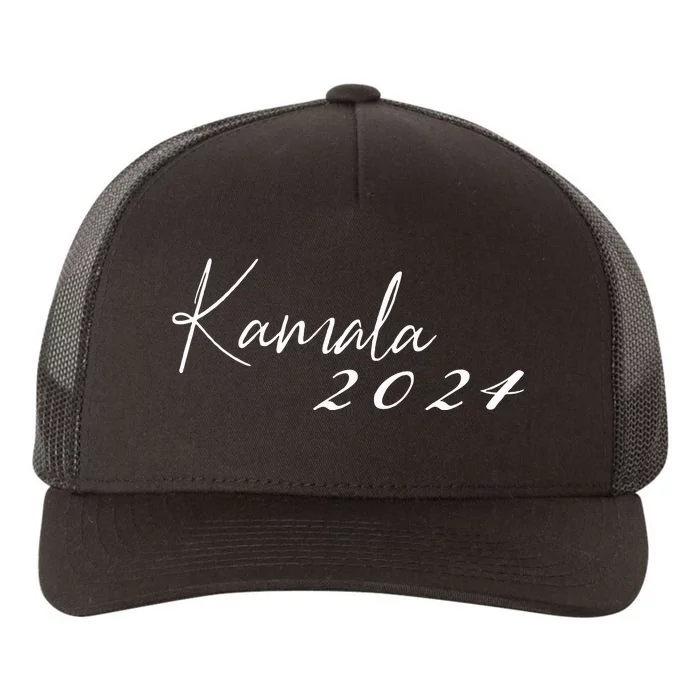 Kamala Harris For President 2024 Presidential Election Yupoong Adult 5-Panel Trucker Hat