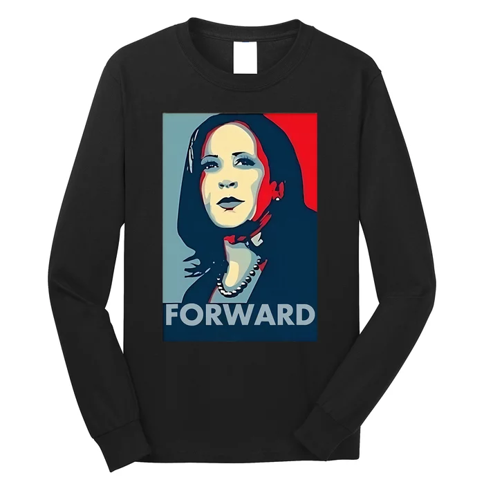 Kamala Harris Forward 2024 Long Sleeve Shirt