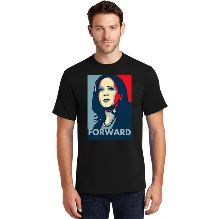 Kamala Harris Forward 2024 Tall T-Shirt