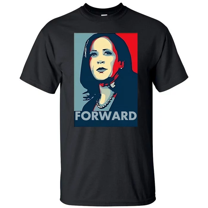 Kamala Harris Forward 2024 Tall T-Shirt