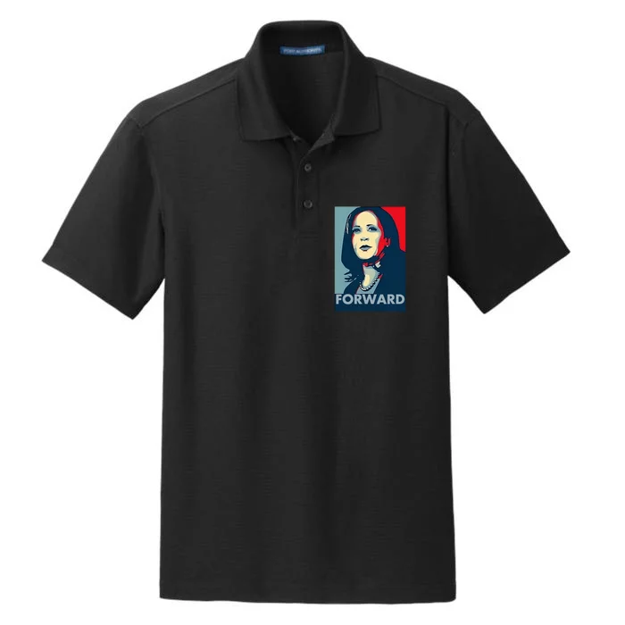 Kamala Harris Forward 2024 Dry Zone Grid Performance Polo