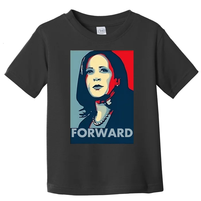 Kamala Harris Forward 2024 Toddler T-Shirt