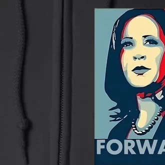 Kamala Harris Forward 2024 Full Zip Hoodie