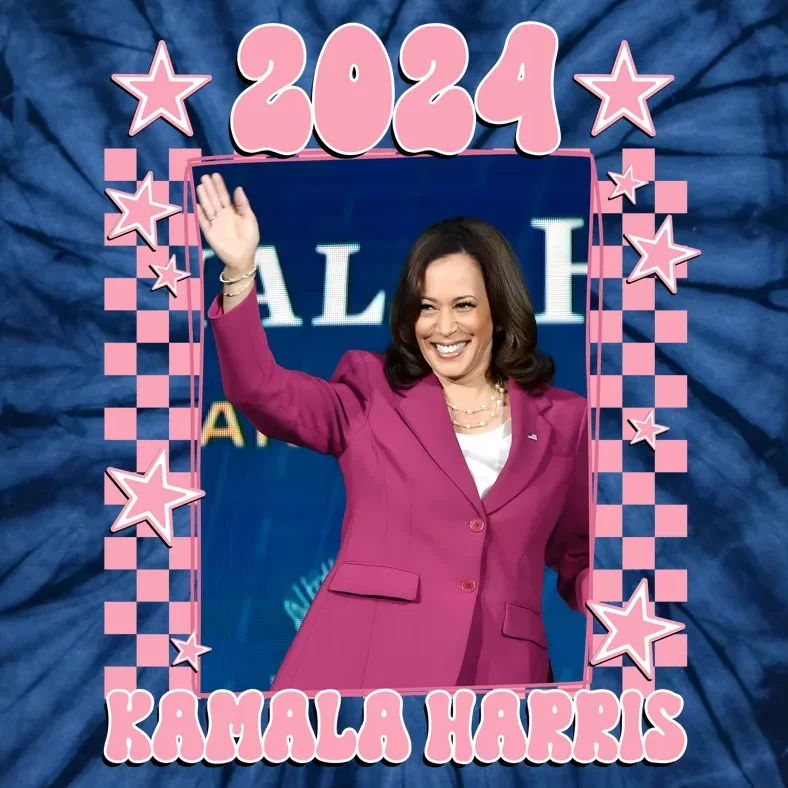 Kamala Harris For President 2024 Vote Tie-Dye T-Shirt