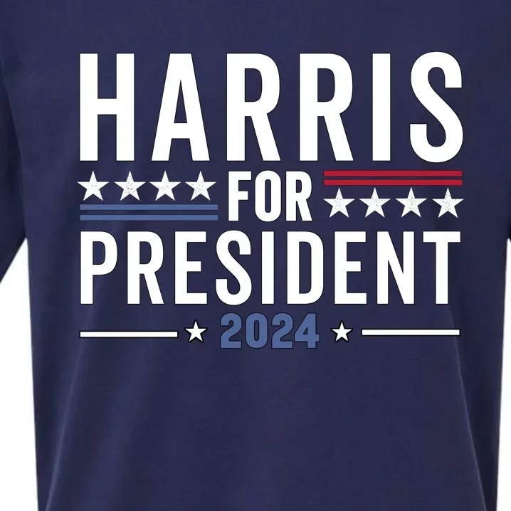 Kamala Harris For President 2024 Election Sueded Cloud Jersey T-Shirt