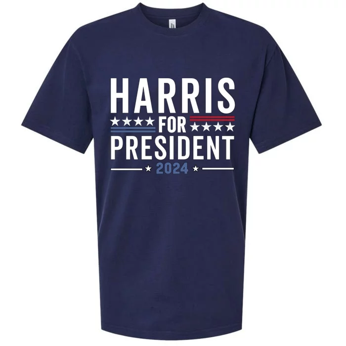 Kamala Harris For President 2024 Election Sueded Cloud Jersey T-Shirt