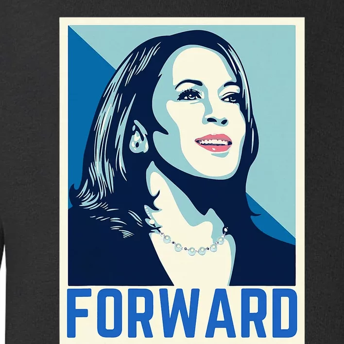 Kamala Harris Forward 2024 Toddler Sweatshirt