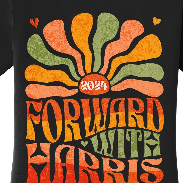 Kamala Harris Forward 2024 Presidential Election President Women's T-Shirt