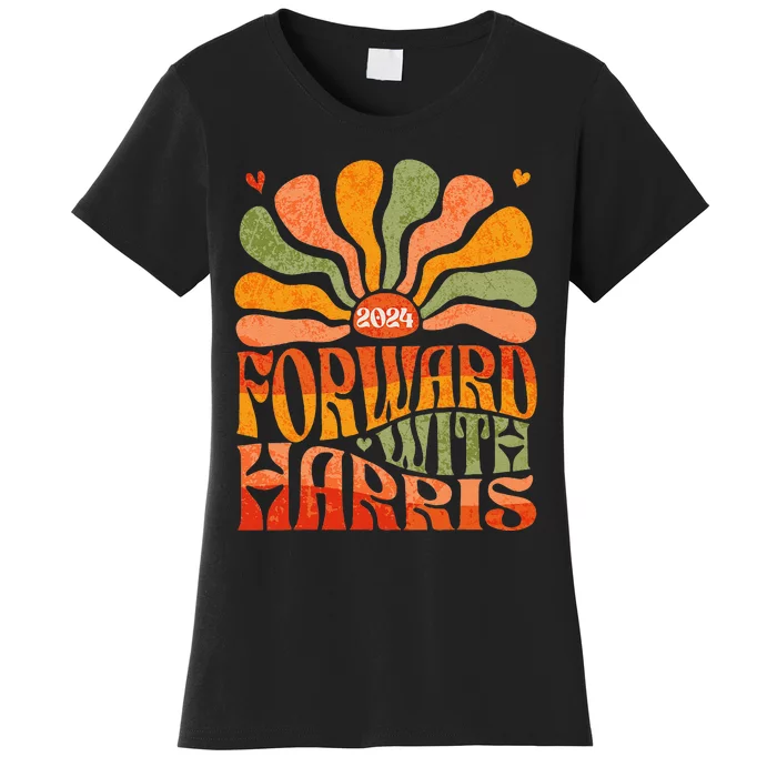 Kamala Harris Forward 2024 Presidential Election President Women's T-Shirt