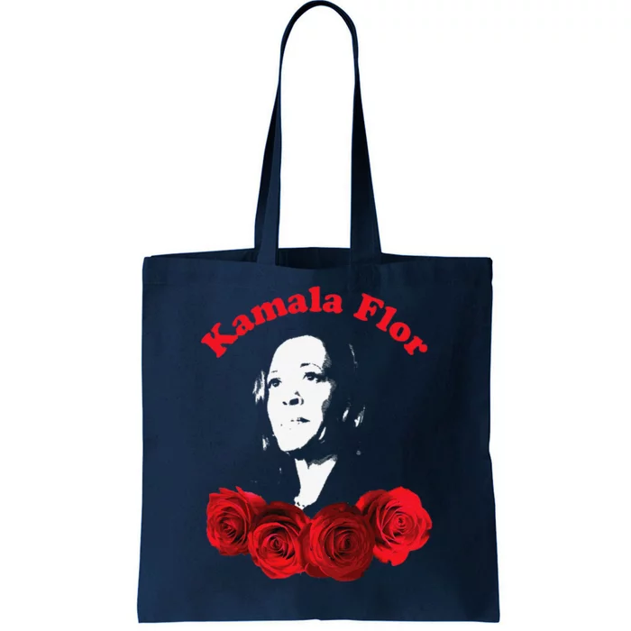 Kamala Harris For President Mexicans For Kamala Kamala Flor Tote Bag