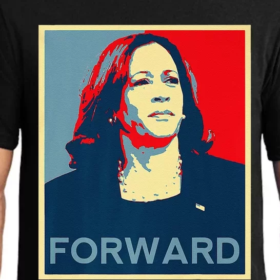 Kamala Harris Forward 2024 Presidential Election President Gift Pajama Set