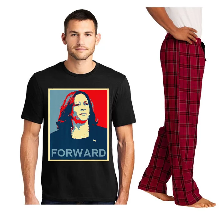 Kamala Harris Forward 2024 Presidential Election President Gift Pajama Set