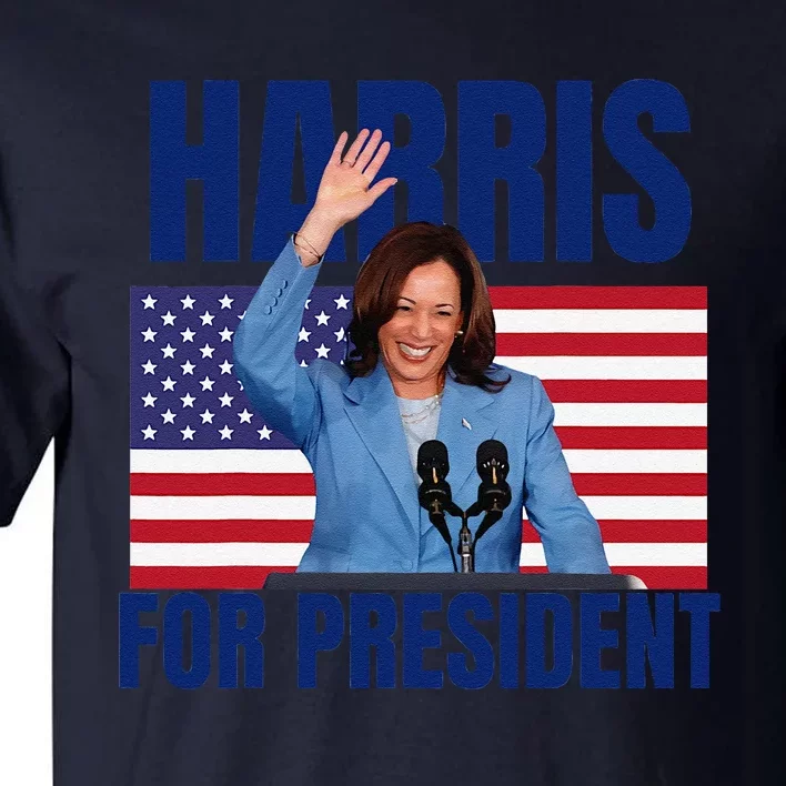 Kalama Harris For President 2024 Tall T-Shirt