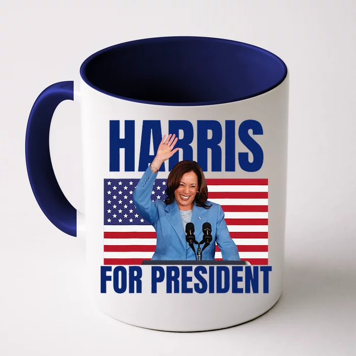 Kalama Harris For President 2024 Front & Back Coffee Mug